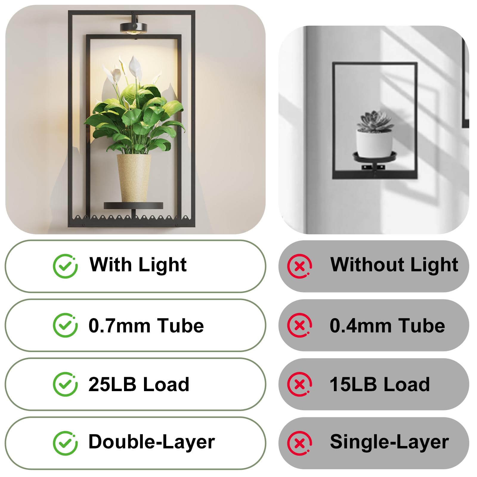 Starxing rust-proof coating keeps the finish looking fresh in indoor settings.