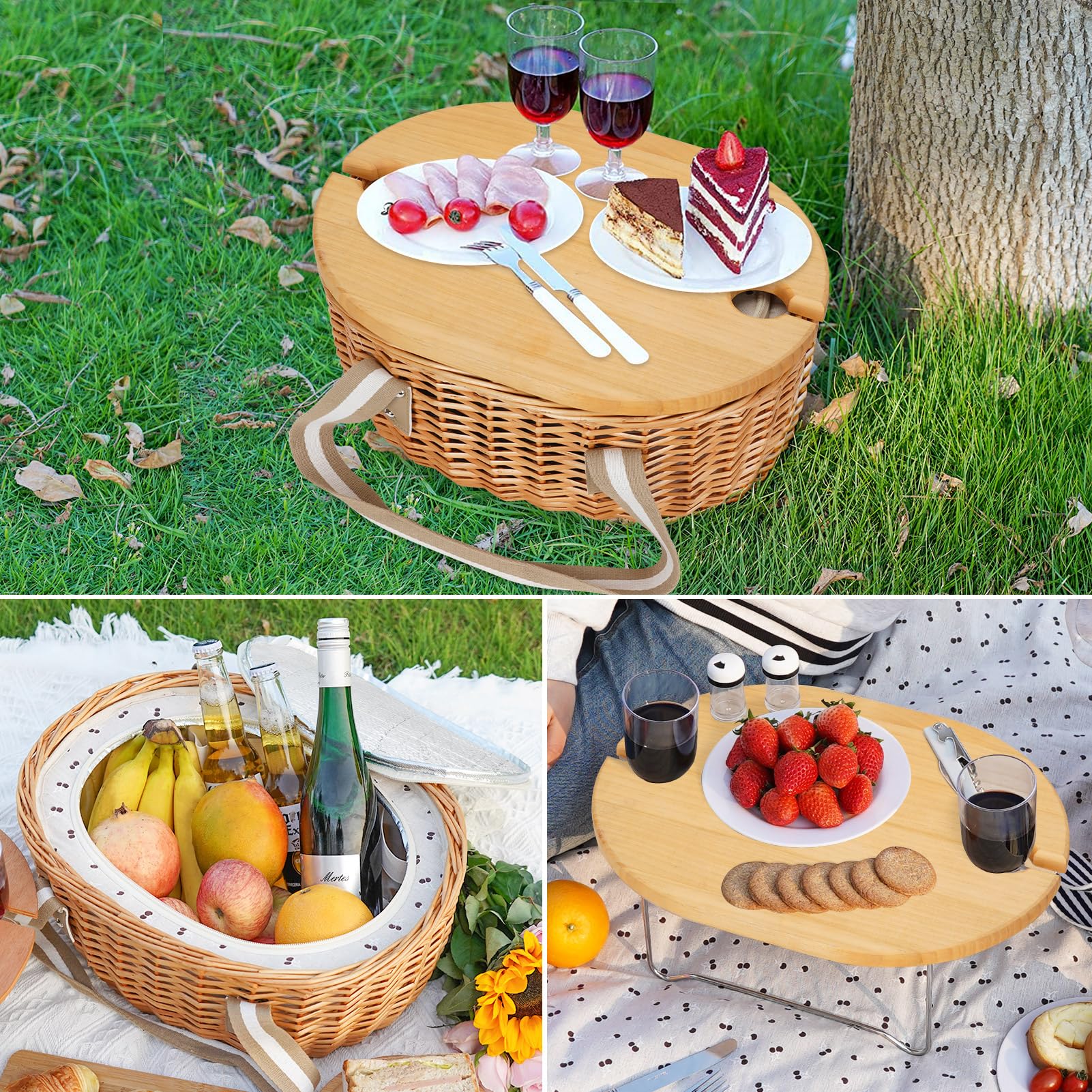STBoo insulated cooler compartment keeps drinks refreshing on hot days.
