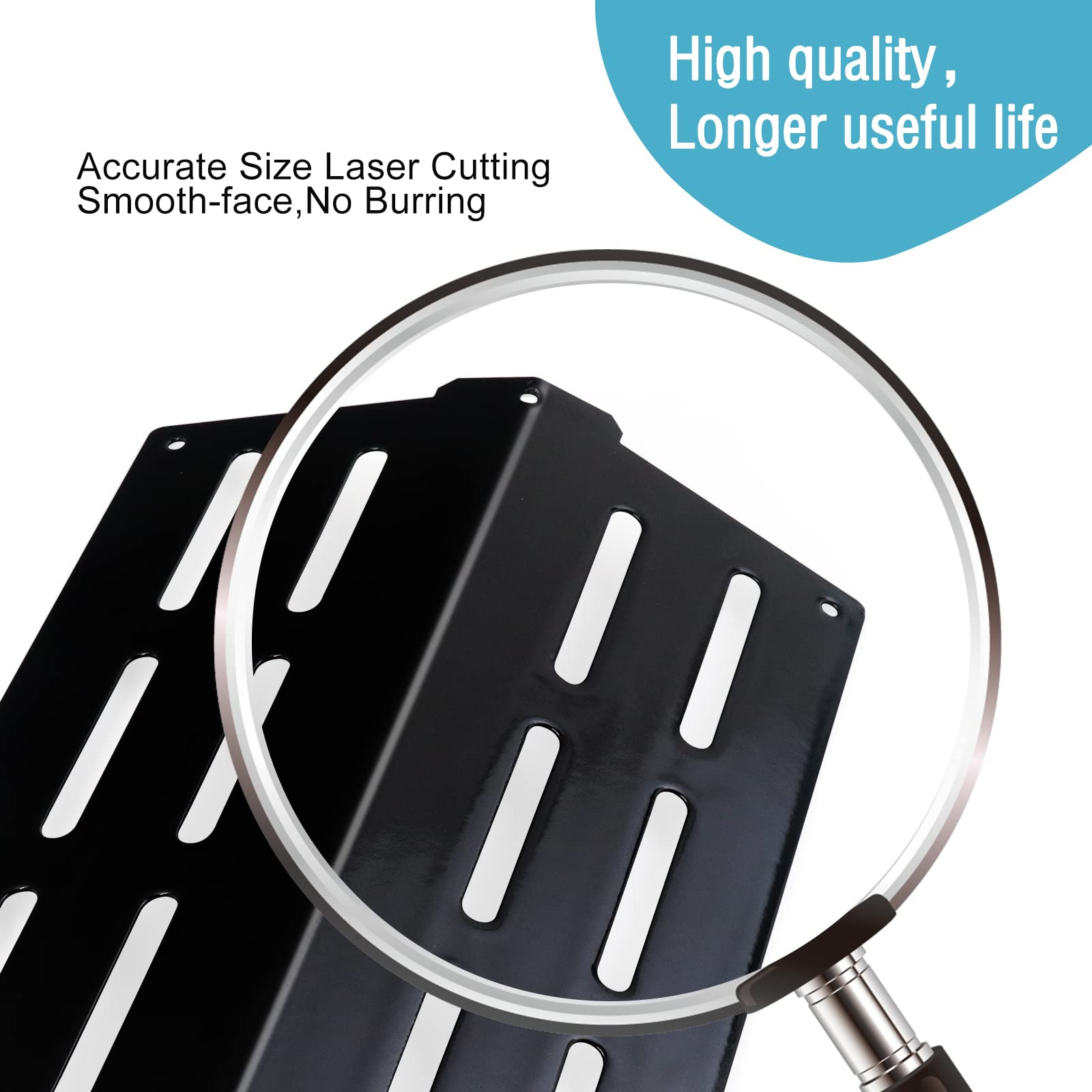 STCNADCR flavorizer bars for Weber Genesis 310 promote even cooking across surface.