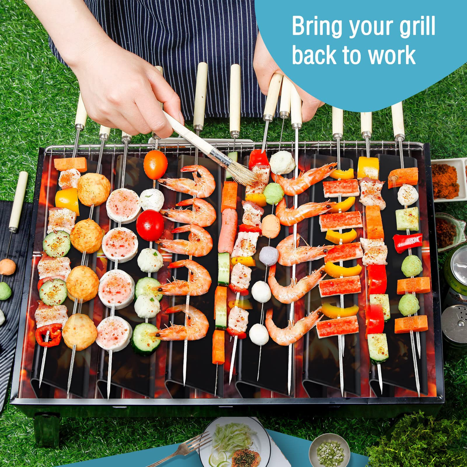 STCNADCR grill parts for Weber Genesis 300-series compatibility ensure easy replacement.