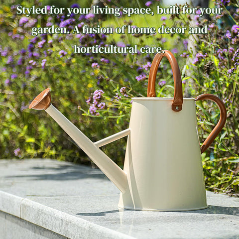 Stdemarzo rust-resistant metal can handles indoor and outdoor gardening tasks.