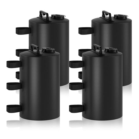 Stdserendi canopy weight bag with wide-mouth opening for quick filling and stable anchoring