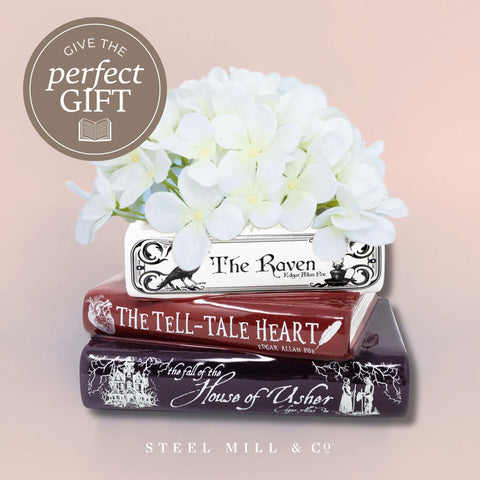 Steel Mill & Co desktop planter, compact size for shelves and desks
