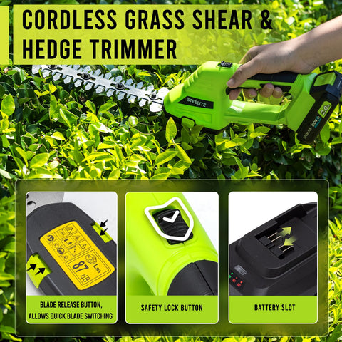 STEELITE hedger 2-36 inch for delicate shrub shaping