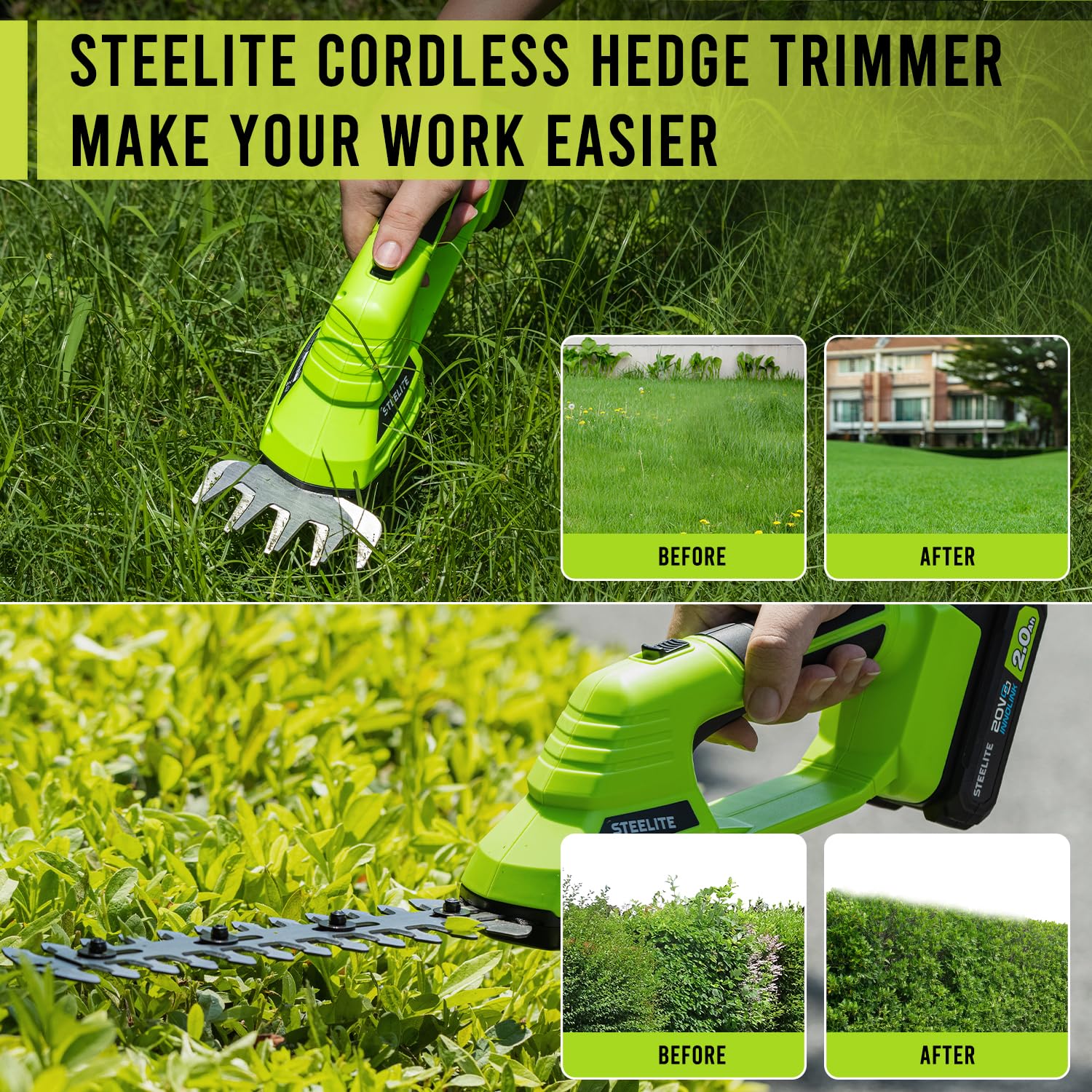 STEELITE safety system with lock prevents accidental starts