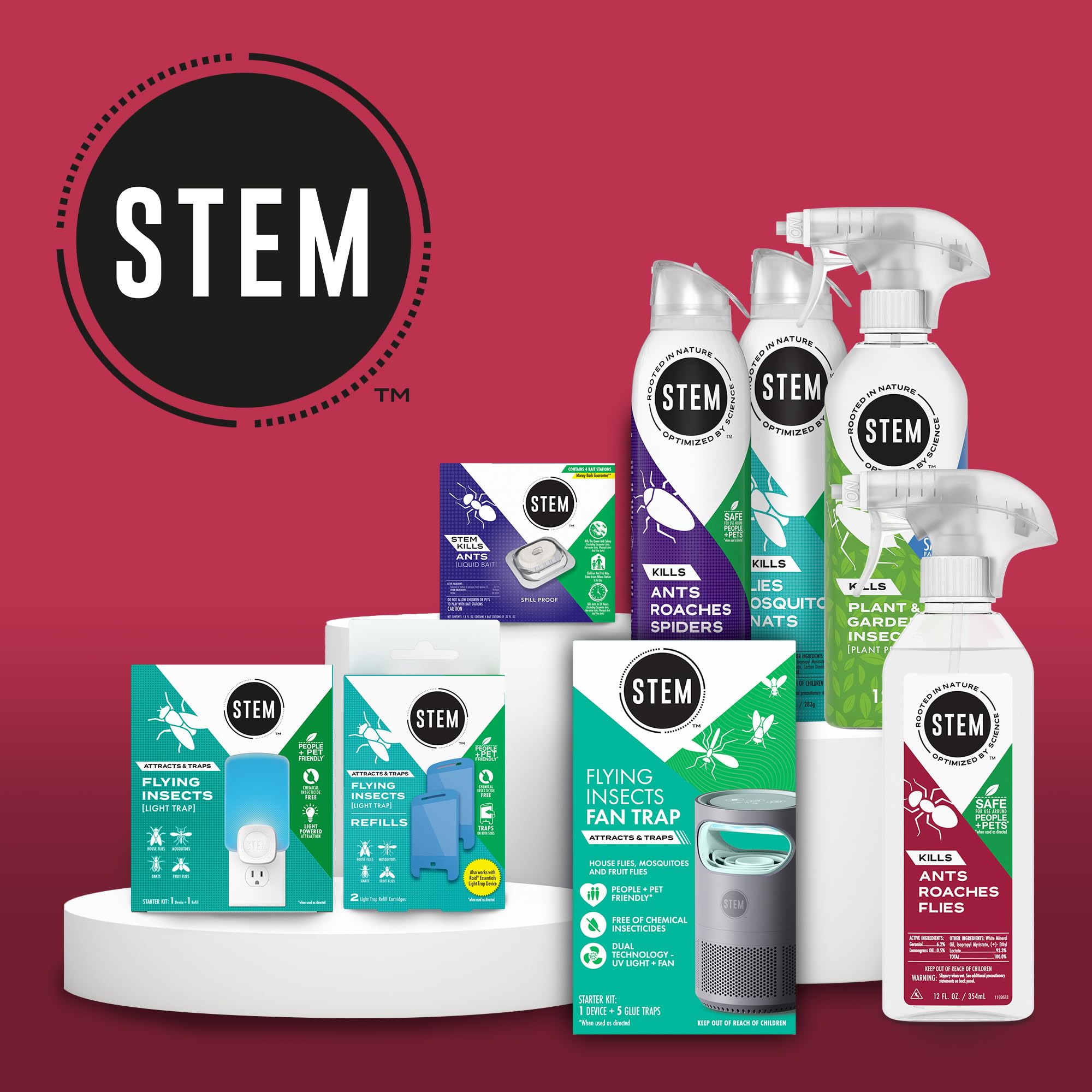 STEM entomologist-tested formula for credible pest control
