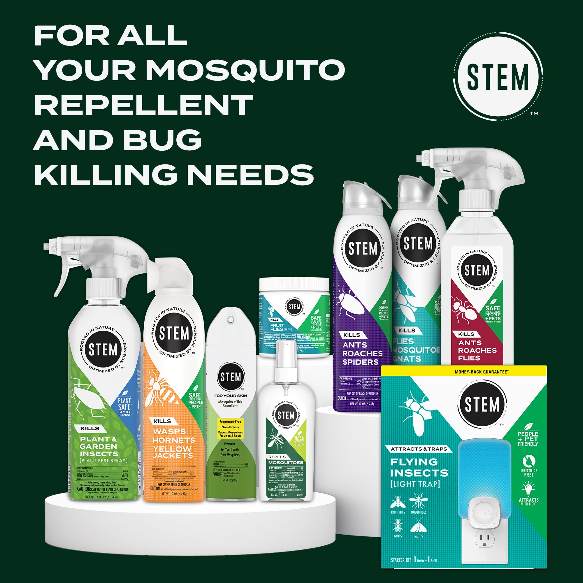 Entomologist-tested formula safe for families and gardens.