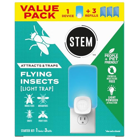 STEM Insect Trap odorless, insecticide-free pest control.