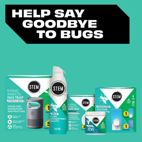 STEM Kills Fruit Fly Trap safe-around-people-pets when used as directed.