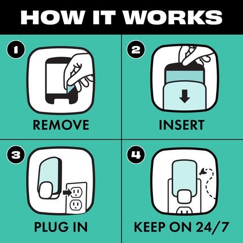 STEM Light Trap refill cartridge lures moths to maintain peaceful living spaces.