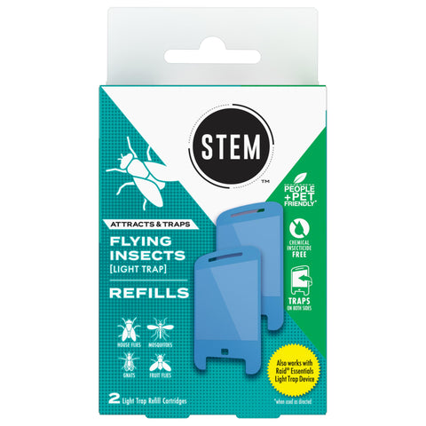 STEM Light Trap refill cartridge provides year-round, discreet pest control.