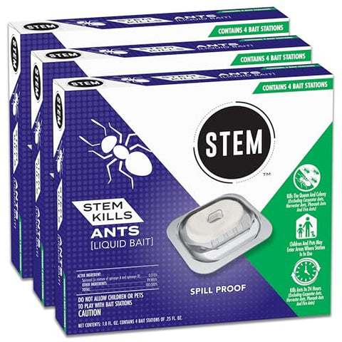 STEM ant bait designed for indoor use with kid and pet safety considerations