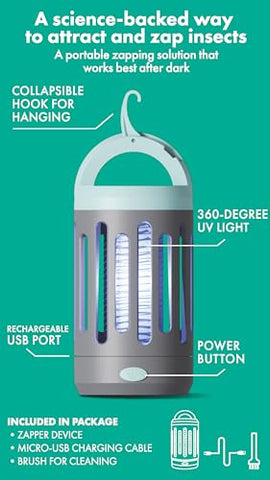 STEM Zapper cleaning brush included for quick maintenance