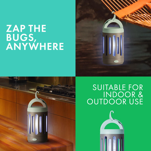 STEM Zapper compact portable design for easy carry on trips and patios