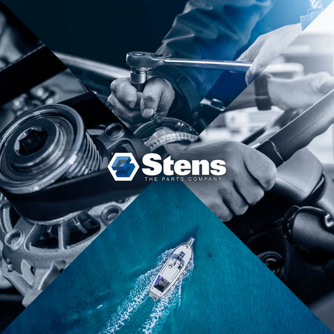 Cross-sell ready packaging for maintenance kits featuring Stens air filter combo.