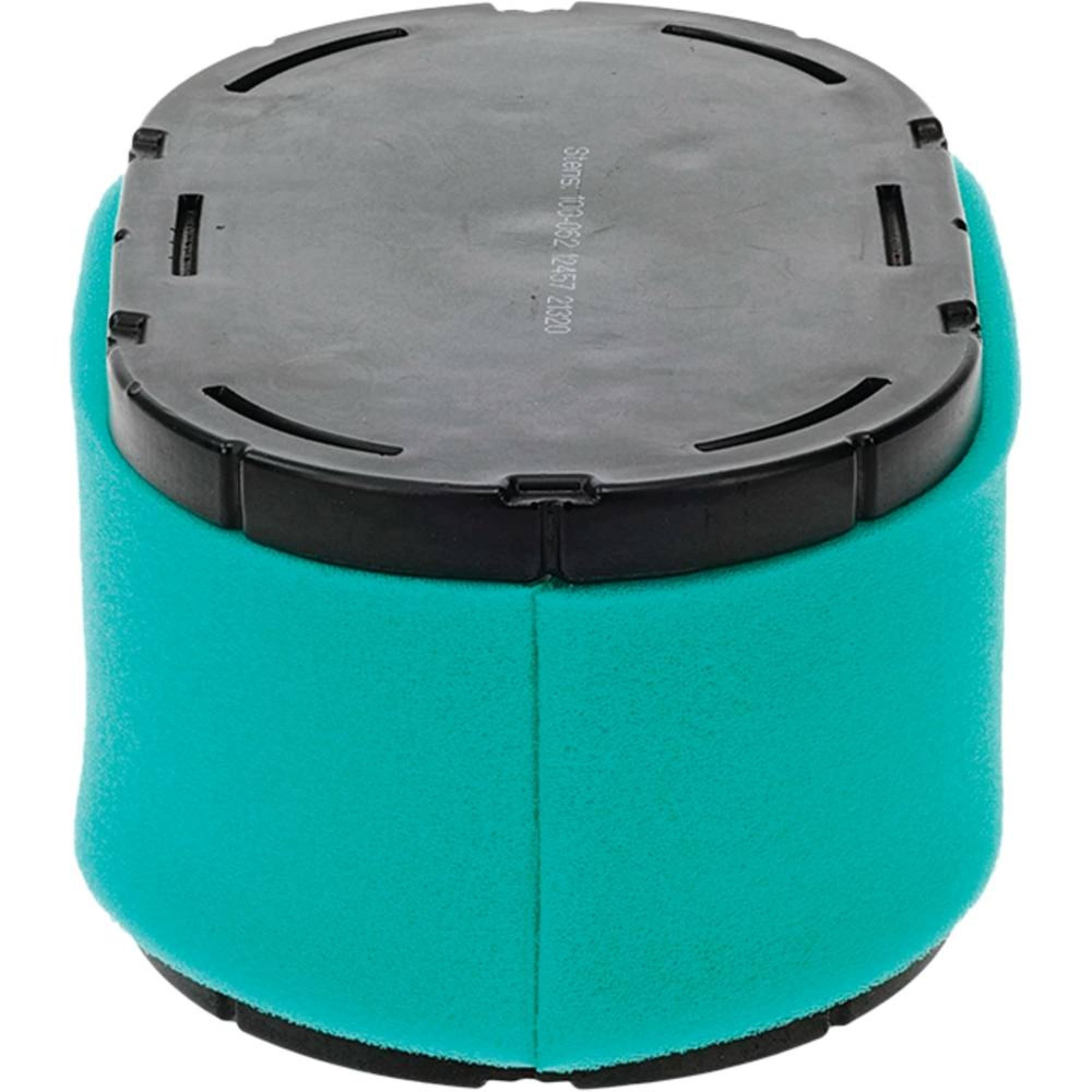 Low-profile air cleaner option shown for compact mower housing and easy fit.