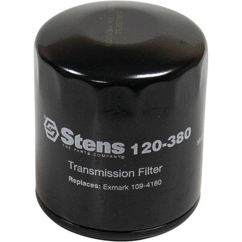 Stens 120-380 transmission filter side view highlights compact, space-saving design.
