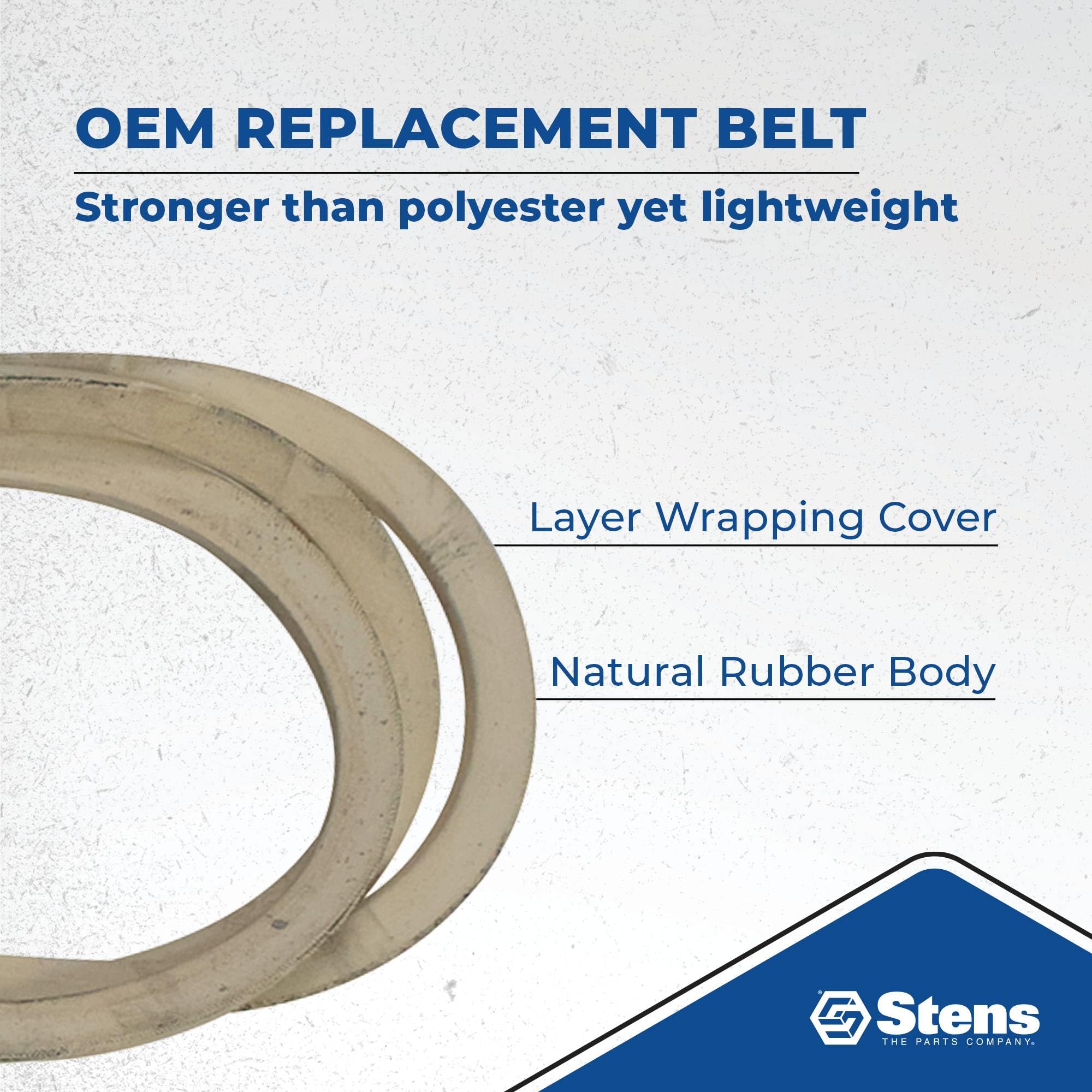 Stens 265-435 belt width 1/2 inch for precise pulley engagement