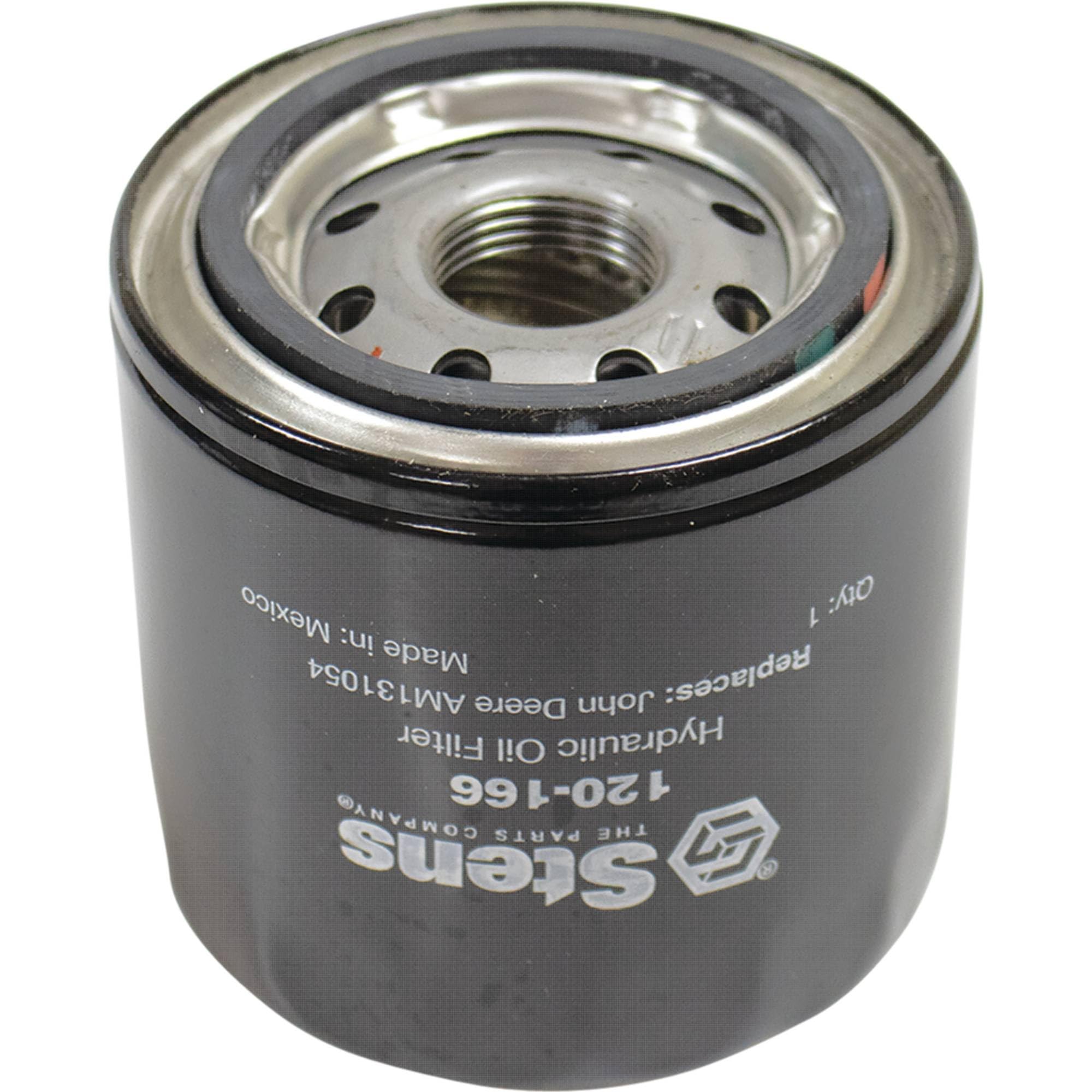 Stens hydraulic oil filter OD 4-1-4 inch demonstrates sturdy diameter for dependable filtration.