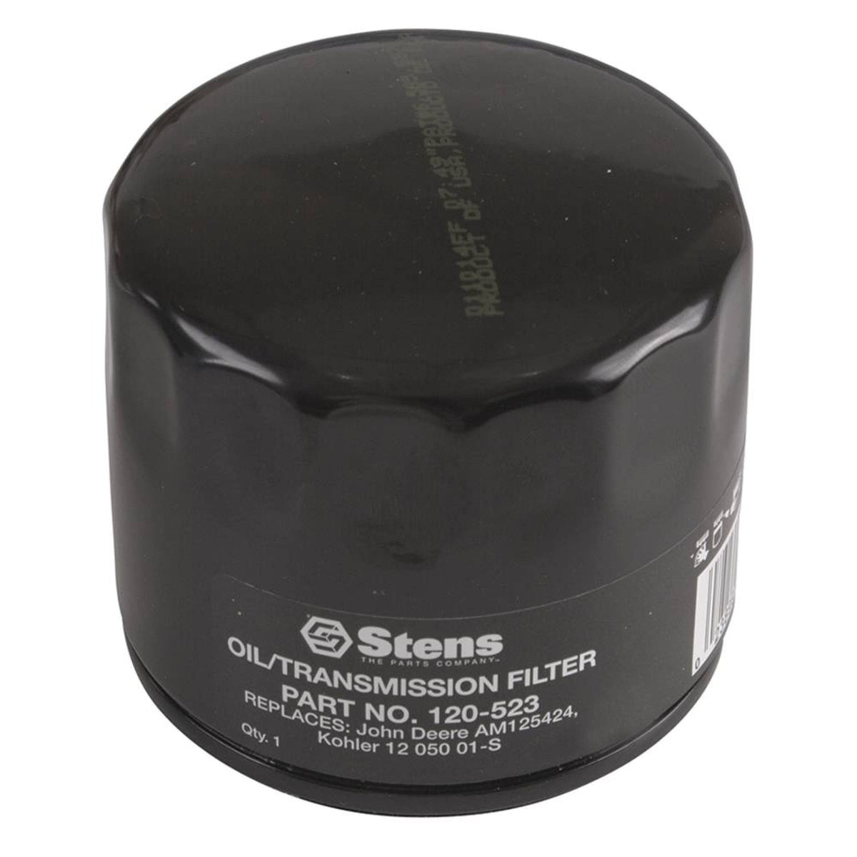 Stens oil filter for Kohler 12-050-01-S with threaded 3/4-16 connection
