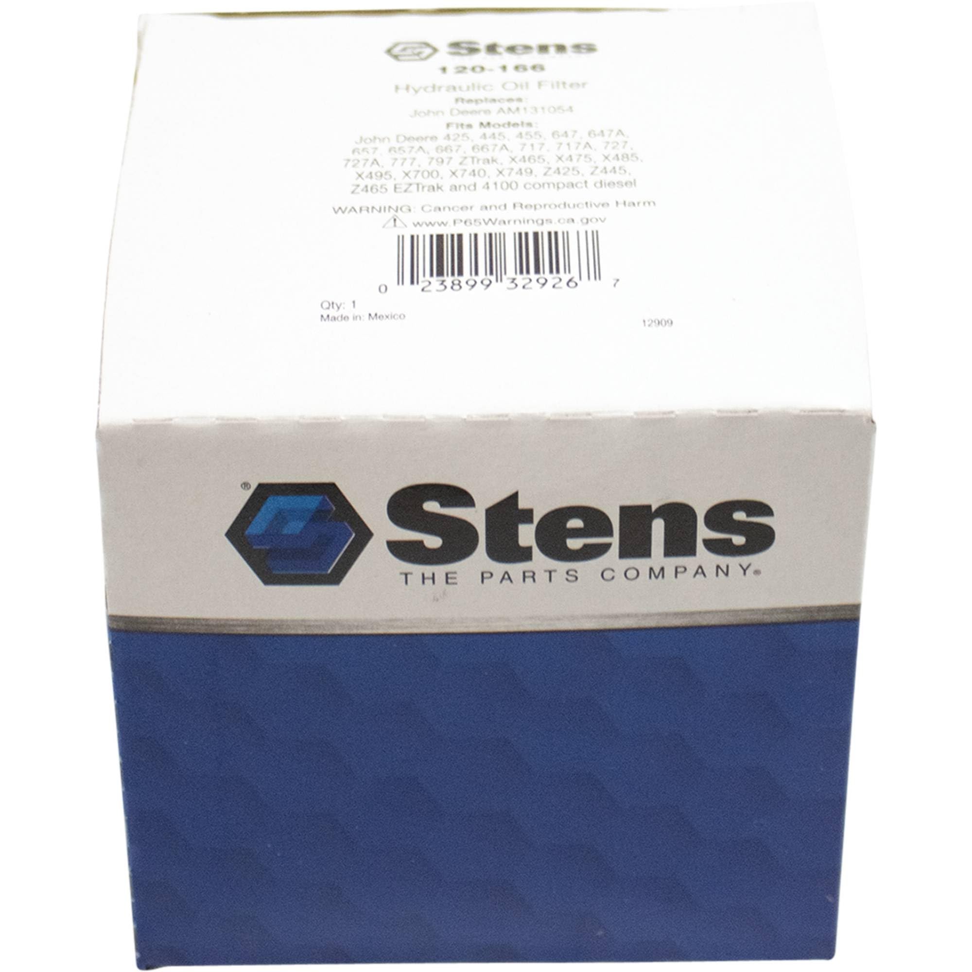 Stens packaging branded box protects the replacement and simplifies inventory.