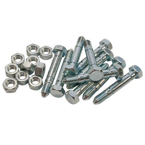 Stens 780-011 shear pin pack for John Deere and Ariens tractors, quick field replacements.