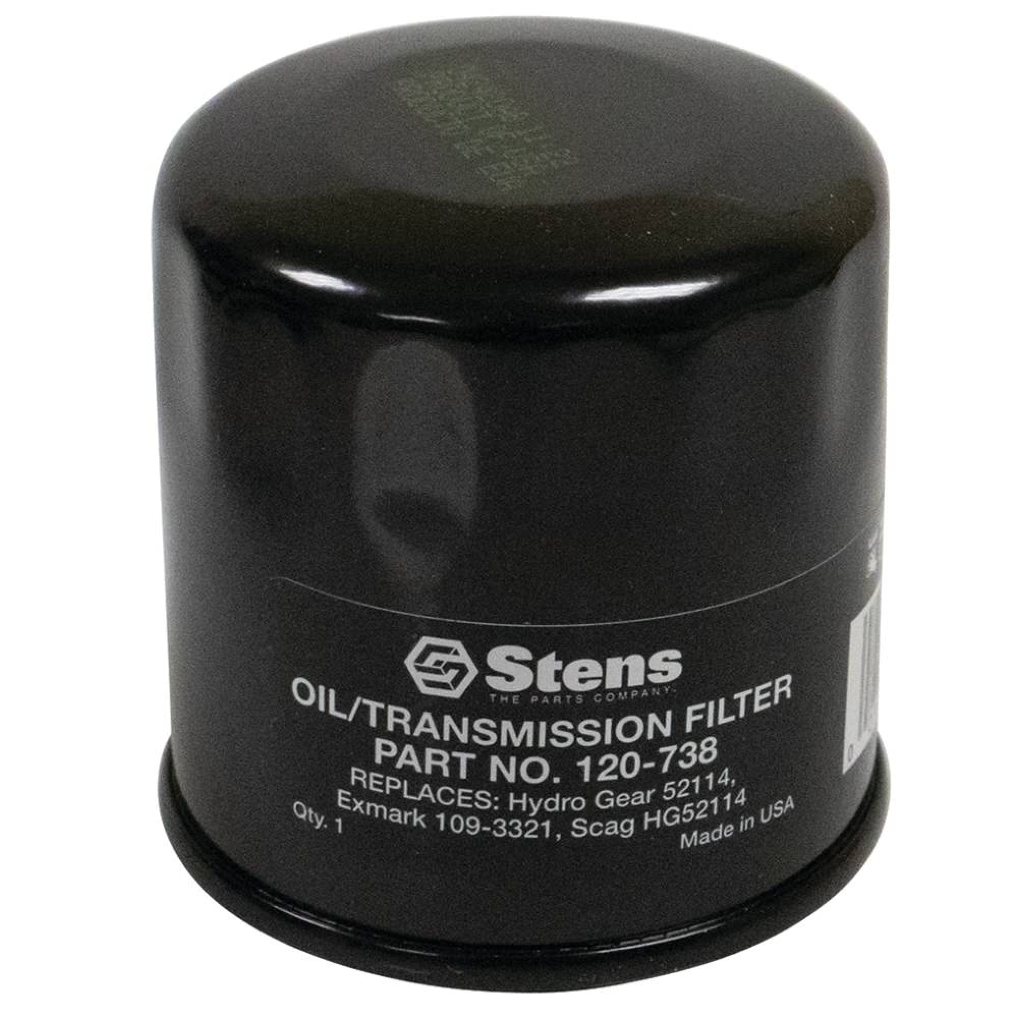 Stens transmission filter side view installed in Ferris IS600Z IS700Z for reliable filtration.