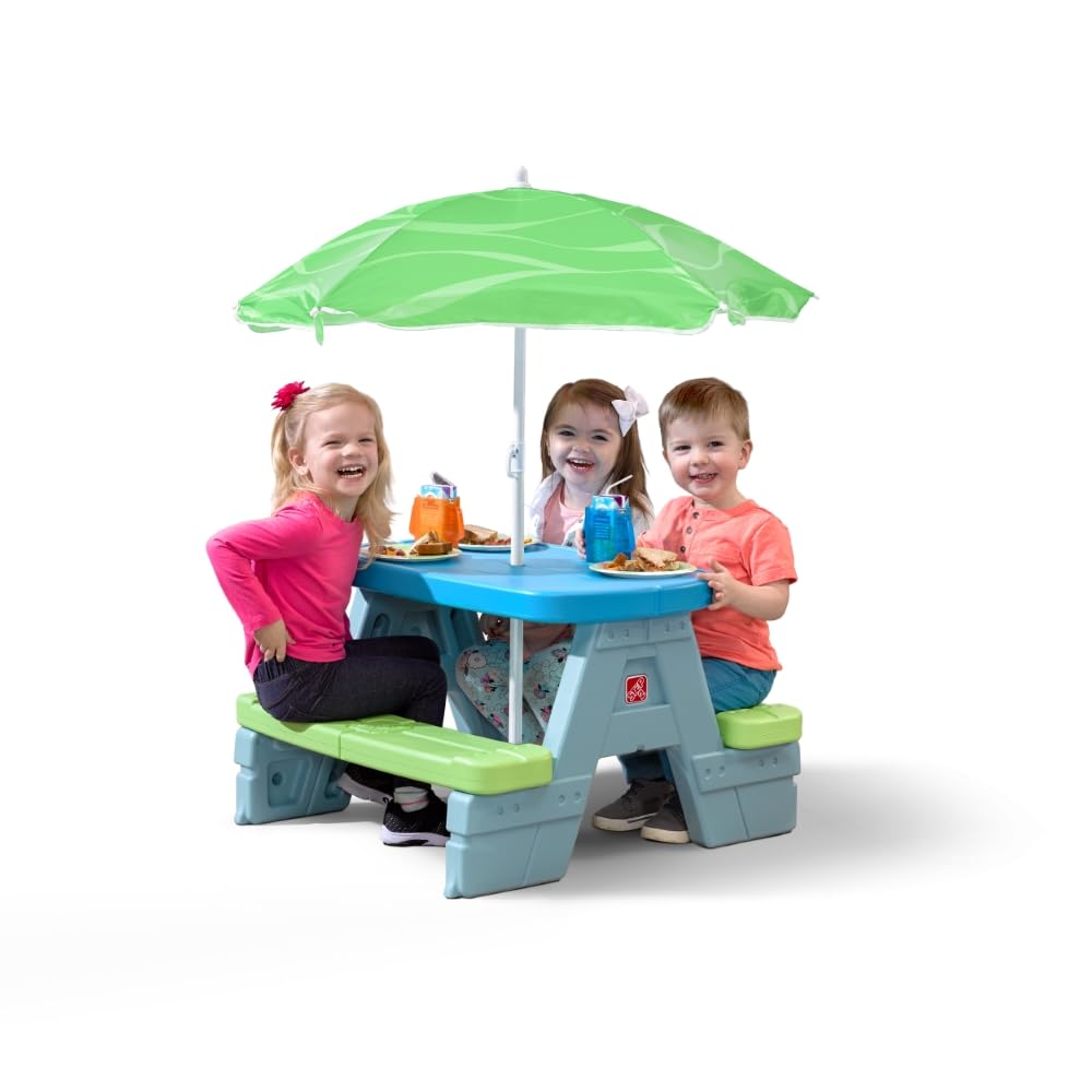 Step2 Sun & Shade umbrella blocks UV rays on sunny days