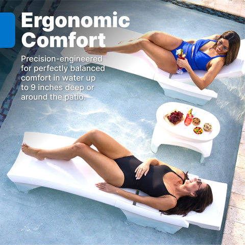 Step2 Vero supports up to 300 pounds for lounging versatility.