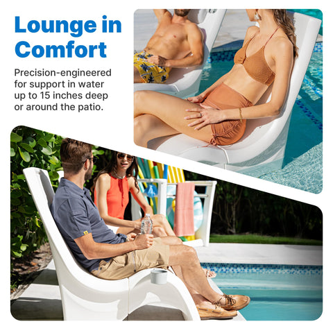 Step2 Vero Chair Tall grooves for pillows and cup holders enhance comfort.