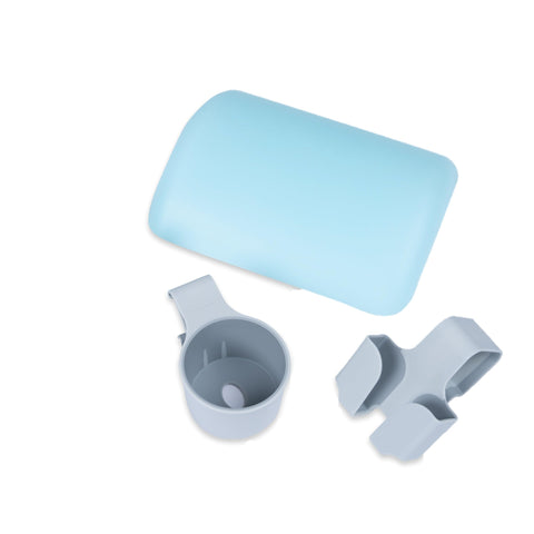Step2 Vero pillow on lounger with adjustable headrest for comfort.