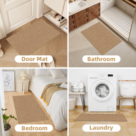 StepAura all-weather door mat suitable for rain, snow, and mud.