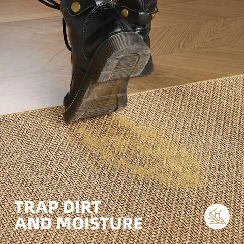StepAura moisture and dirt absorption close-up for cleaner entryways.
