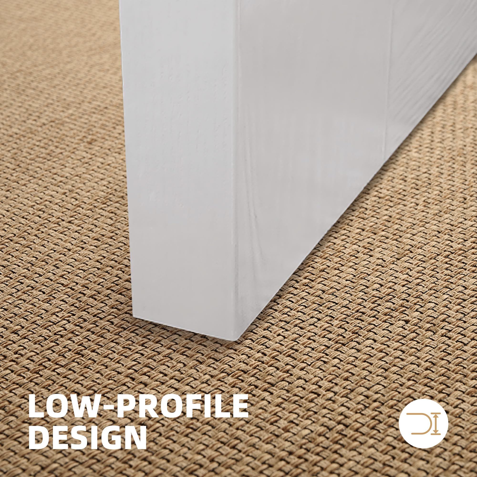 StepAura non-slip backing close-up showing secure placement on interior floors.