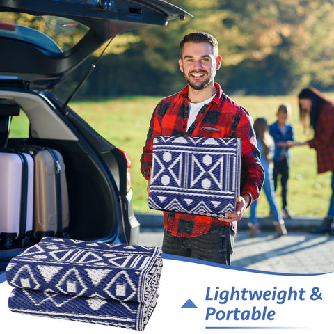 StepLively lightweight rug folds neatly for storage between seasons