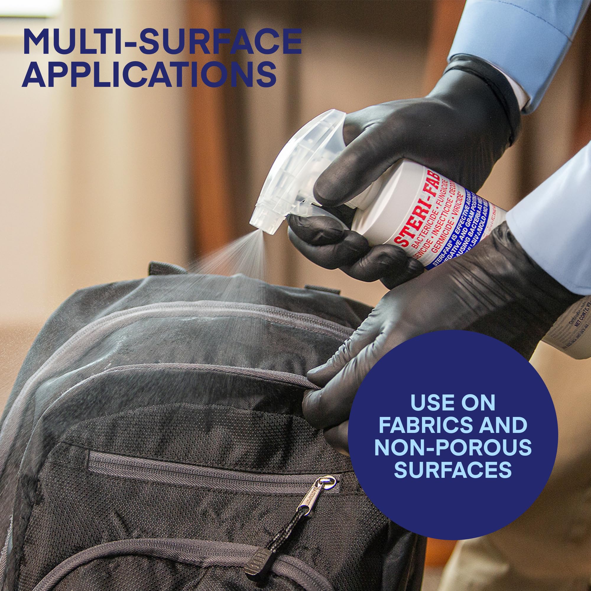 Steri-Fab fleas ticks mites control on upholstery