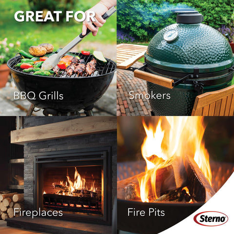 Sterno Fire Starter Squares ignition in damp conditions for reliable lighting.