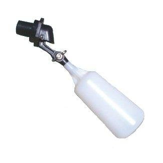 Stetson water leveler close-up showing PVC auto-fill valve for stable pool level control.