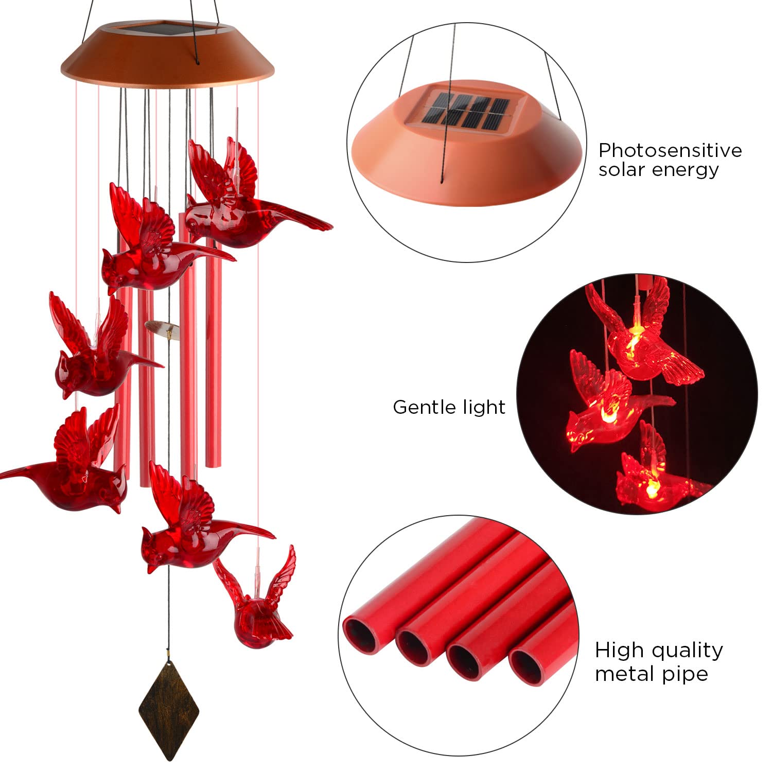 STF mom gift wind chime ideal for thoughtful celebrations