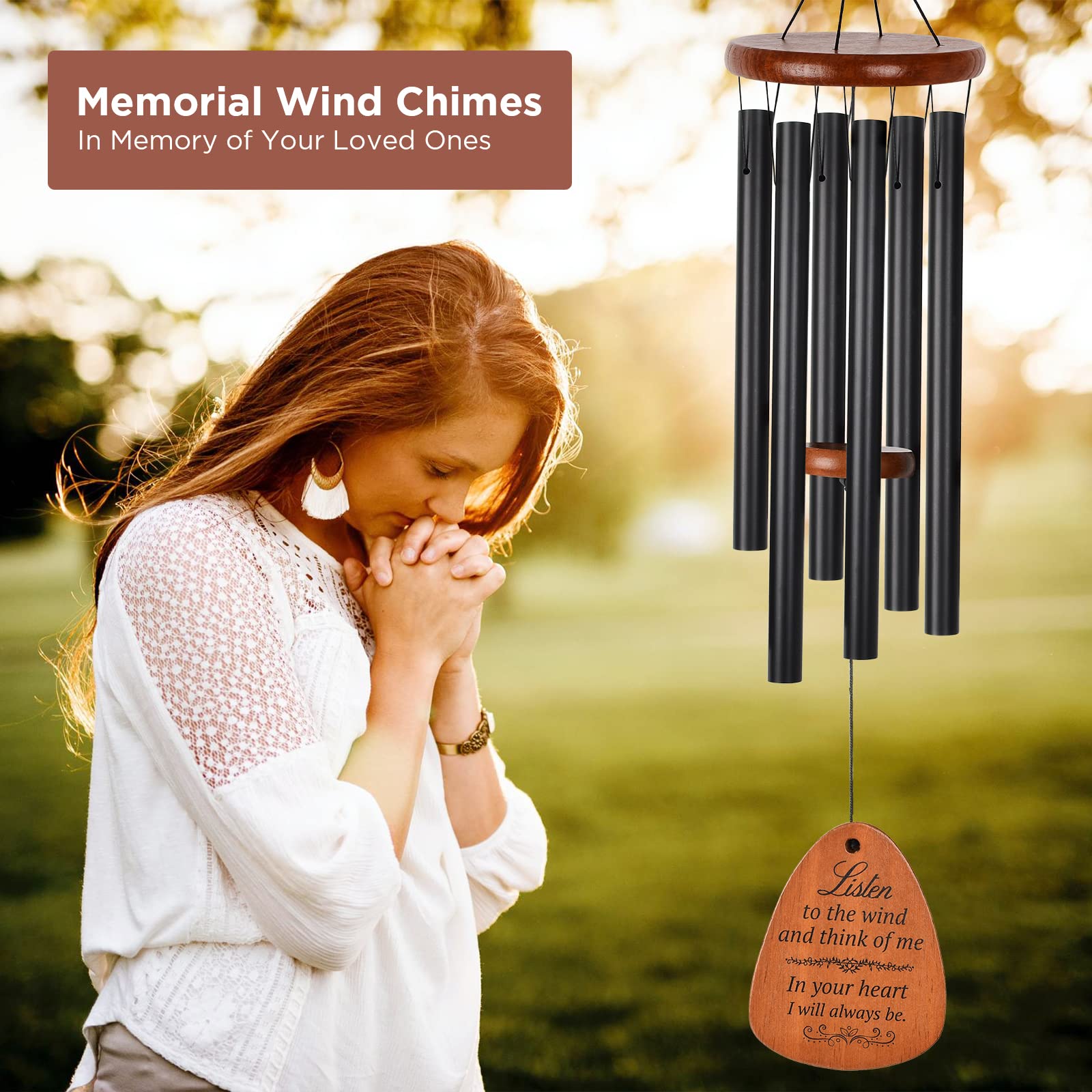 STF ShangTianFeng windchimes serve as memorial gifts for remembrance.