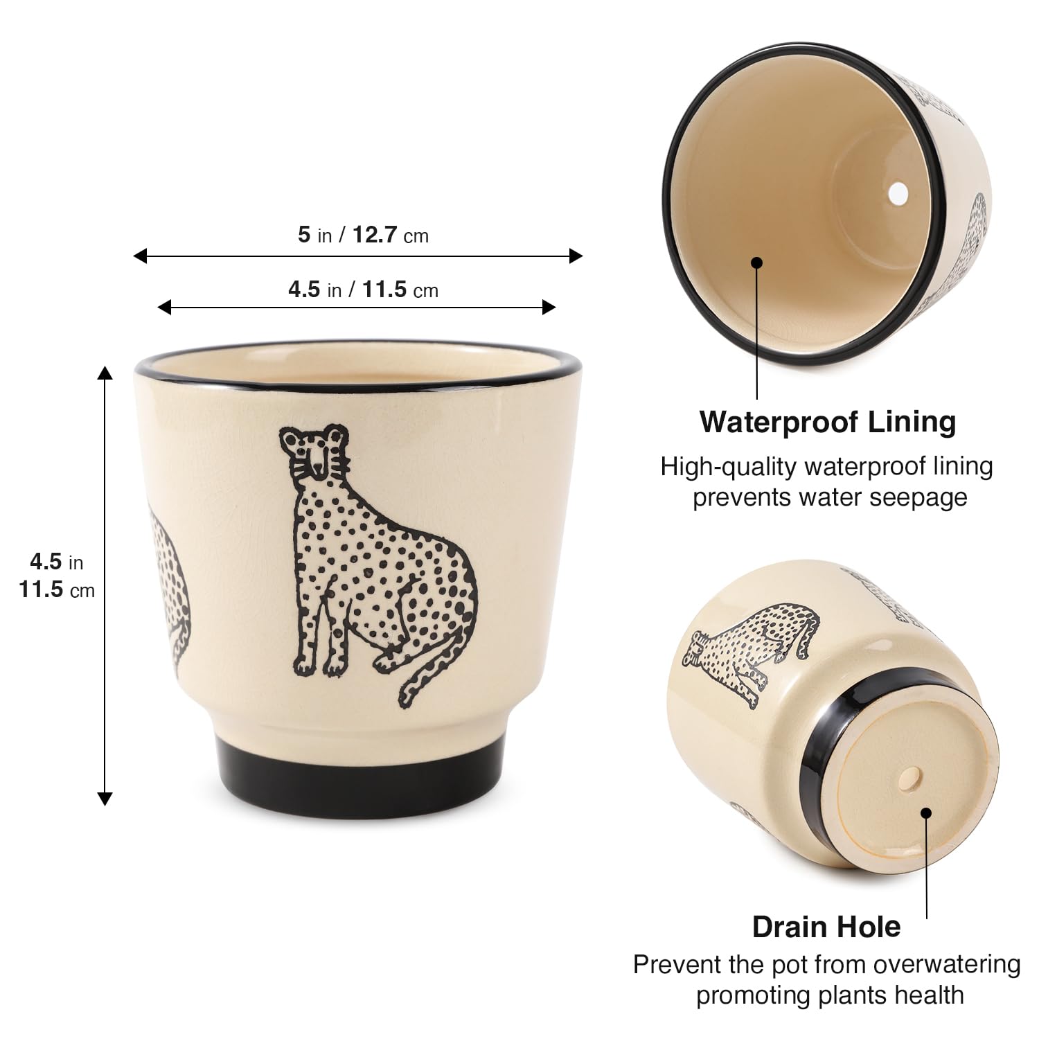 STHIE indoor plant pot on windowsill adds charm to living spaces.