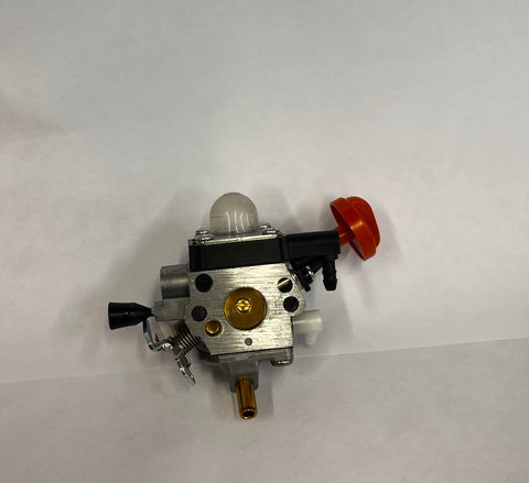 Stihl 0618 OEM carburetor side view, showing precise fit for compatible models.