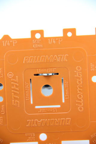 Stihl 26 RS 74 drive links detail emphasizes bar compatibility for mid-size saws