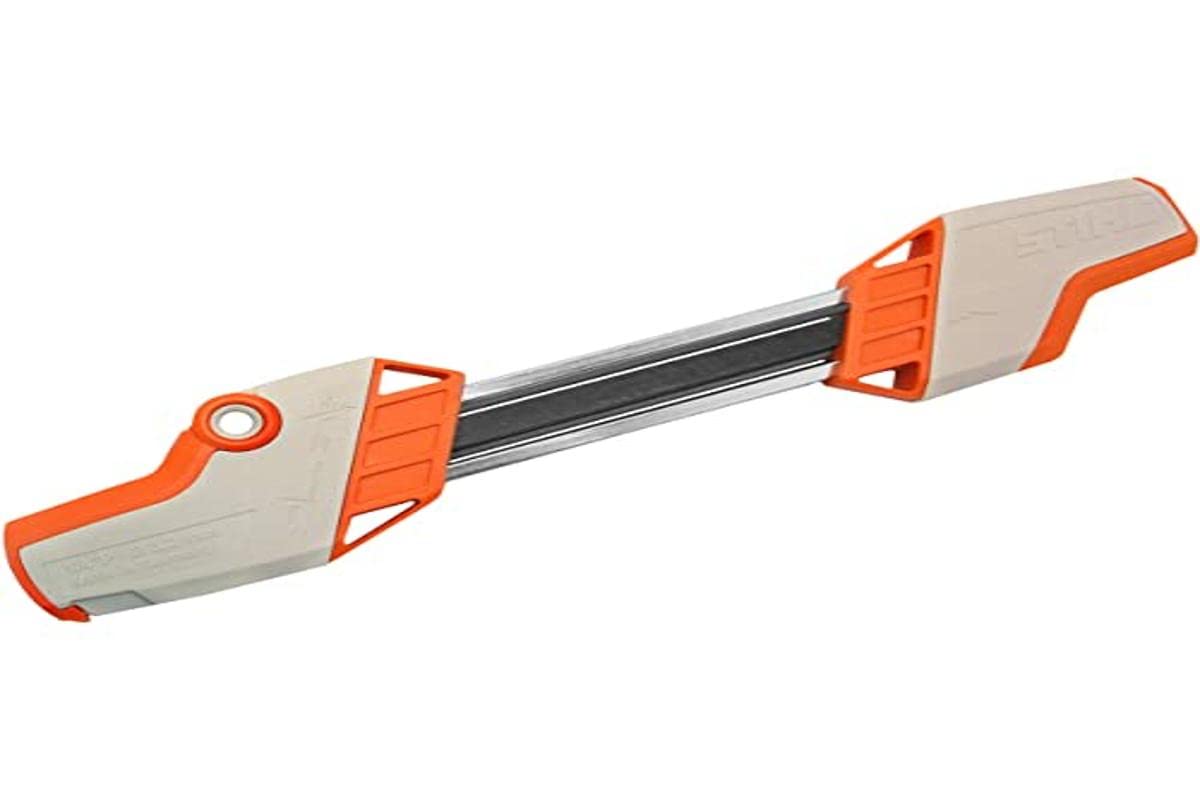 Stihl 2in1 filing guide sharpens tooth and depth limiter on 1/4 inch chains