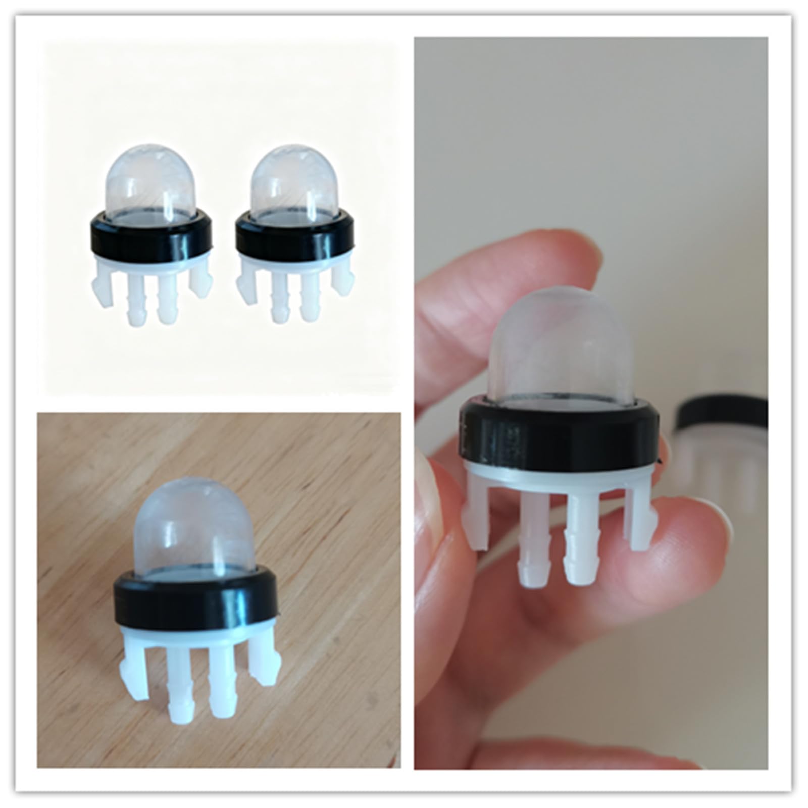 Stihl primer bulb 2-pack in-package shows value and ready-to-use spare parts.