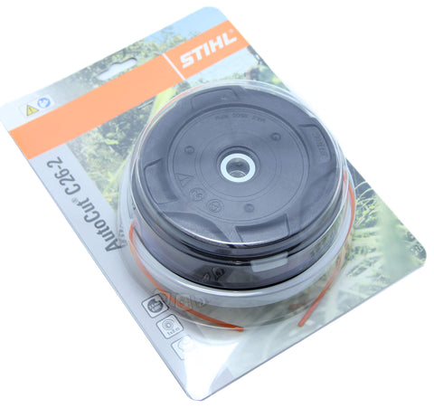 Stihl AutoCut C26-2 trimmer head offers durable construction.