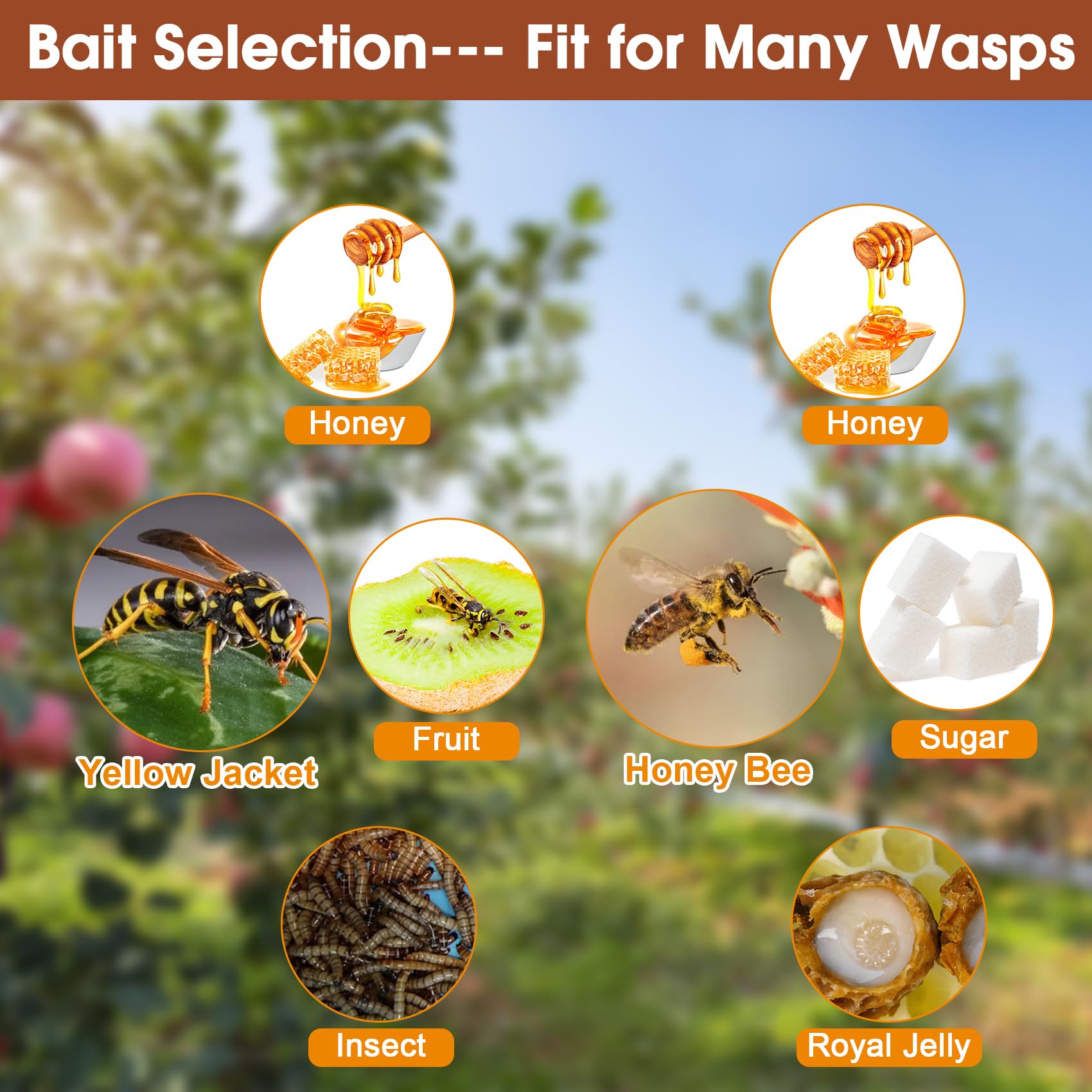Stingmon disposable traps bundle packaging shown for easy replacement.