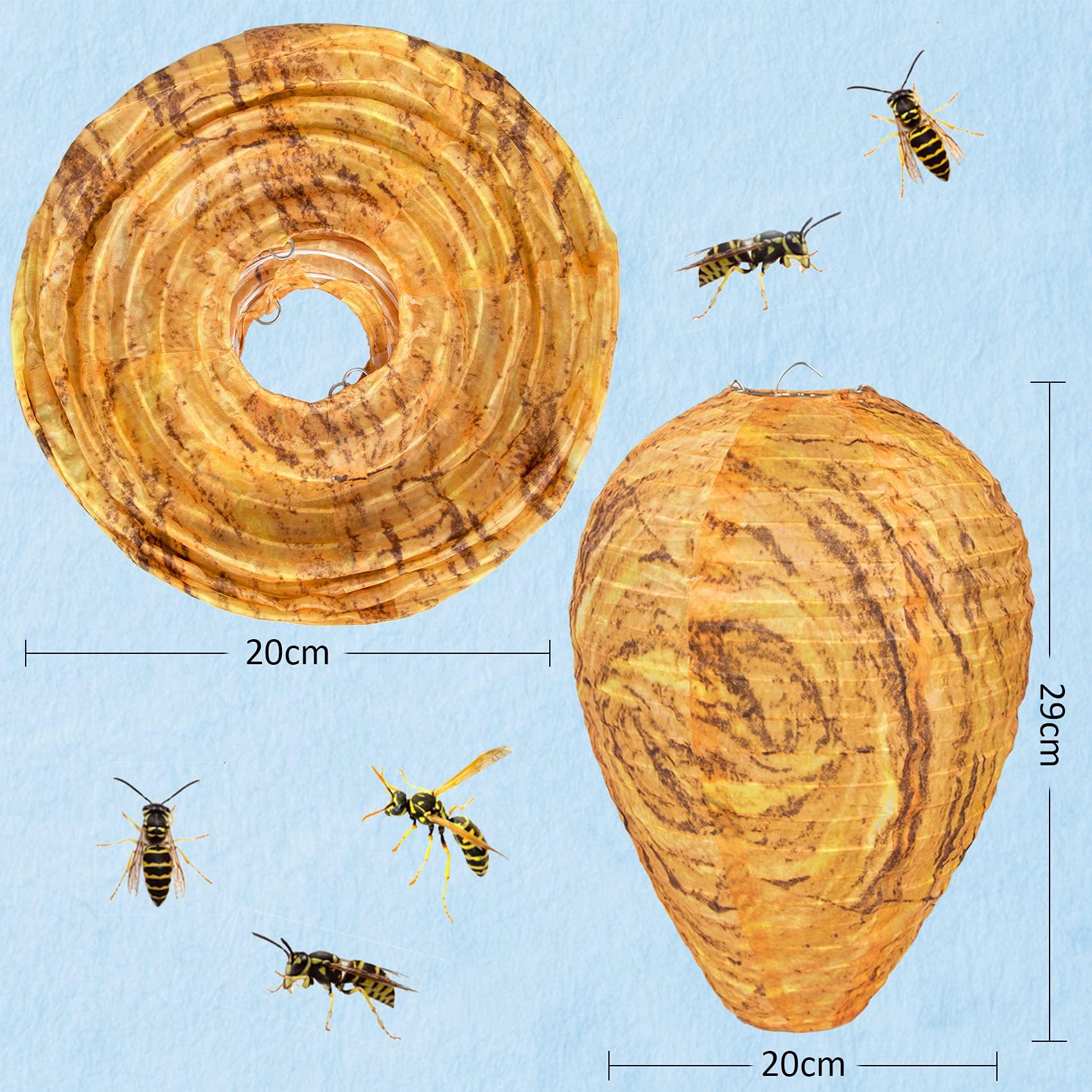 Stingmon nest texture close-up shows realistic design for effective deterrence.
