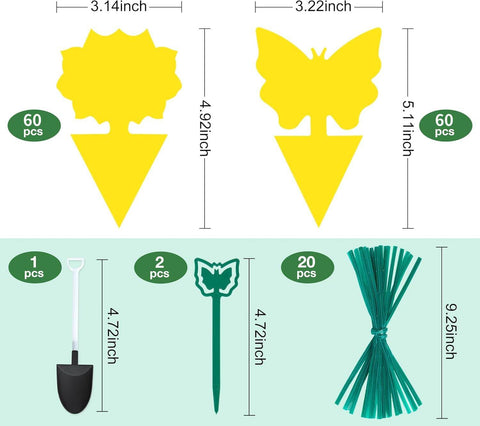 Stingmon gnat trap for houseplants uses adhesive to stop gnats quickly