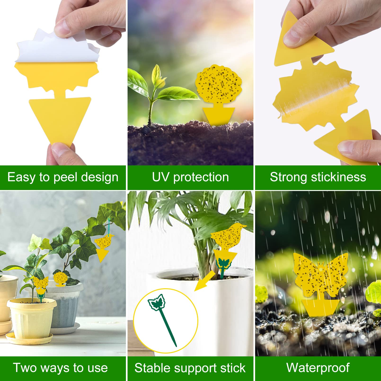 Stingmon mosquito and flying insect traps protect indoor spaces with yellow traps